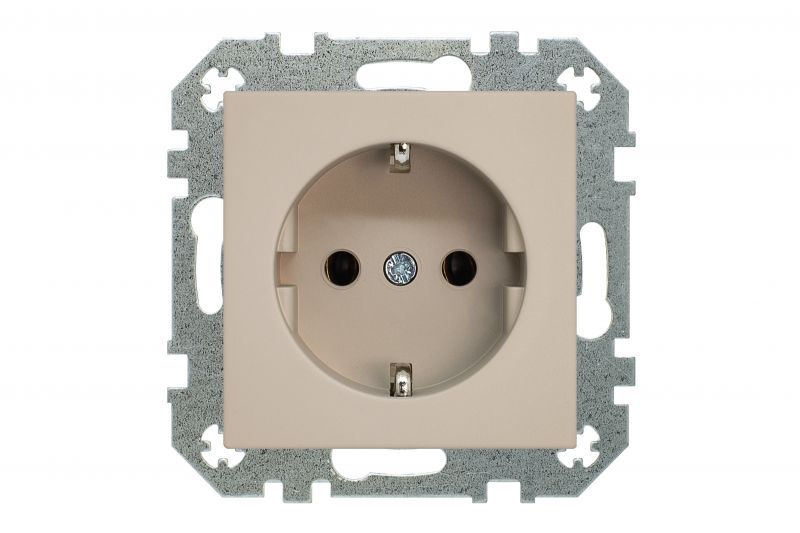 IKL16-204-01.R/ONC  Flush mount.SCHUKO socket outlet, quick conn.16A., Retro matt.light.w/f - Image 2