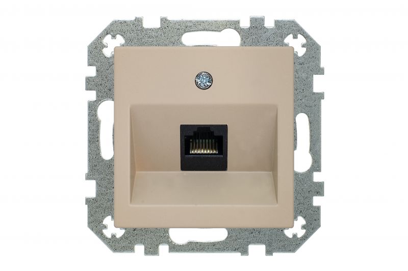 IKL-001-01.R/ONC  Flush.mount.computer socket RJ45 CAT6e.Retro matt.light.w/f - Image 2