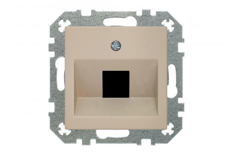 AIKL-001-01.R/ONC  Cover plate for RJ45 connectors. Retro matt.light.16mm - Image 2