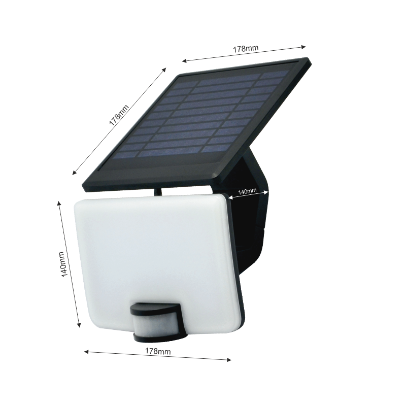 VISTA120 10W B LED 1200 juoda - Image 3