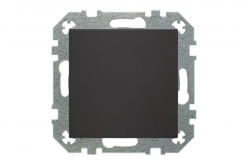 IIJ1.10-203-01.R/ON59  Flush mounting  push button switch.10A.Retro matt.black.w/f - Image 2