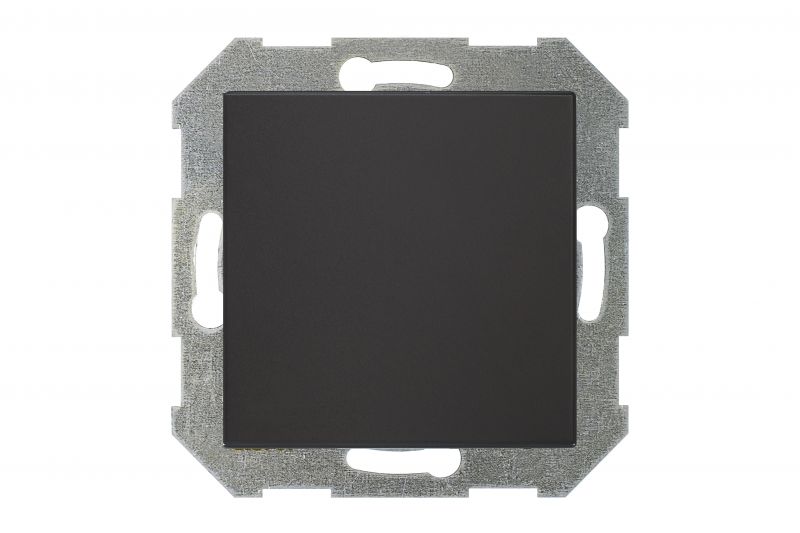 IJ1.10-005-01 R/ON59 Flush mounting 1x switch.IP44.Retro matt.black.w/f - Image 2