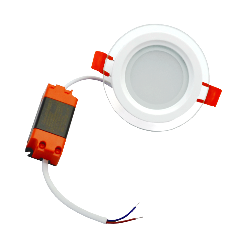 Įmontuojamas apvalus LED šviestuvas su stiklu MODOLED 6W - Nuotrauka 4