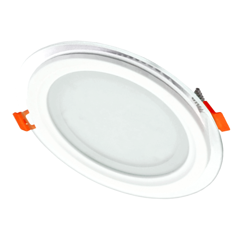 MODOLED round recesed LED panel, glass frame 12W 3000K - Image 6