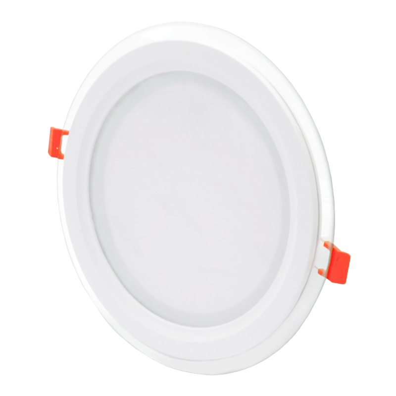 MODOLED round recesed LED panel, glass frame 18W 3000K - Image 2