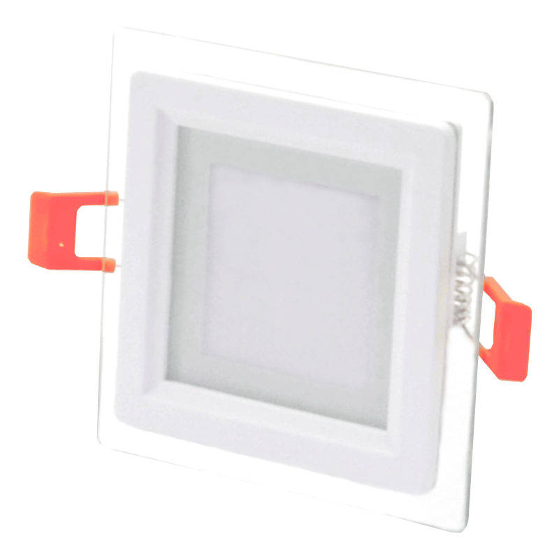 Įmontuojamas kvadratinis LED šviestuvas su stiklu MODOLED 6W - Nuotrauka 4