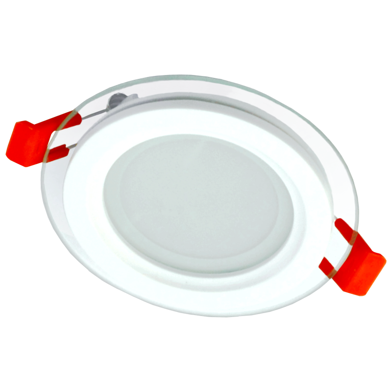 Įmontuojamas apvalus LED šviestuvas su stiklu VESTA 6W - Nuotrauka 7