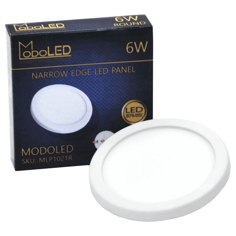 Įmontuojamas apvalus LED šviestuvas su susiaurėjančiais kraštais MODOLED 6W