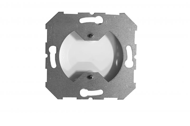 D-001-01.R/ON59 Flush mounting cover.Retro matt.black.w/f - Image 3
