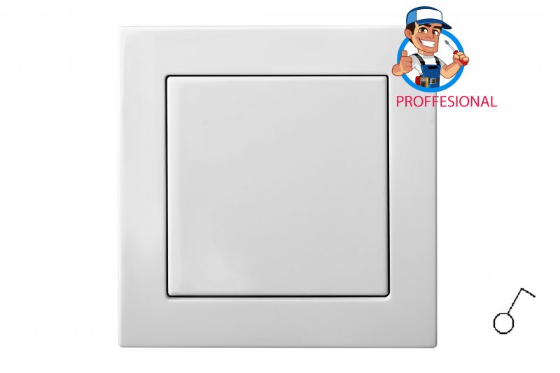 IJ1.10-203-01.E/B Flush mounting 1x switch,spring cont. w/f - Image 1