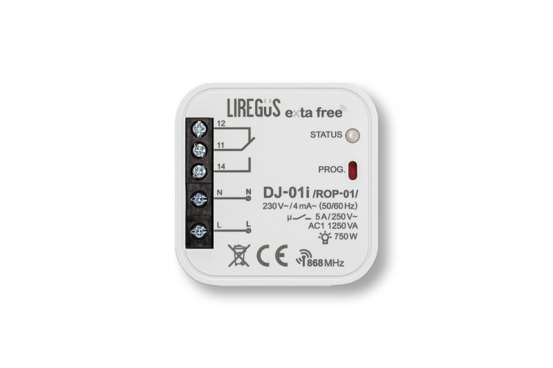 DJ-01i Radijo bangas priimantis imtuvas (papildinys RJ-314 kompl.ROP-01) 750W, LED:100W - Nuotrauka 1