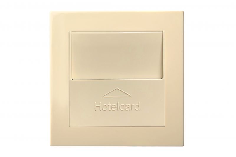 IVKJ2.10-204-01.E/B Key card holder, with push-button switch,10A w/f - Image 1