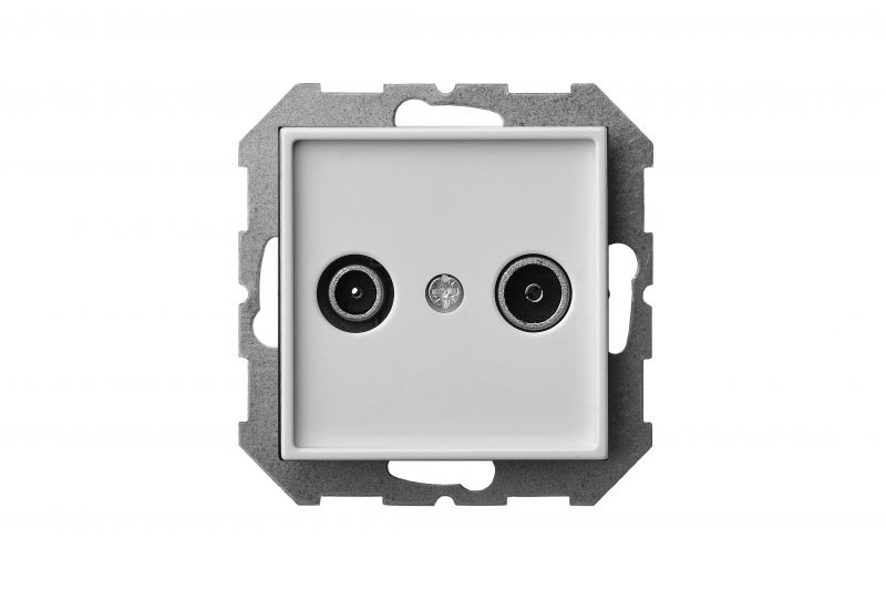 IAL-2-01.E/B TV+R socket, ending w/f - Image 2