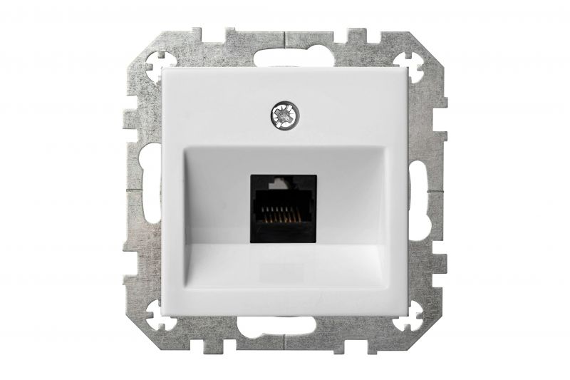 IKL-001-01.E/B Il.komp.lizdas,RJ45 kat.6."Epsilon".baltas.b/r - Nuotrauka 2