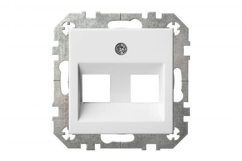 AIKL-002-01.E/B  Cover plate for 2xRJ45 connectors (AMP standart), w/f - Image 2