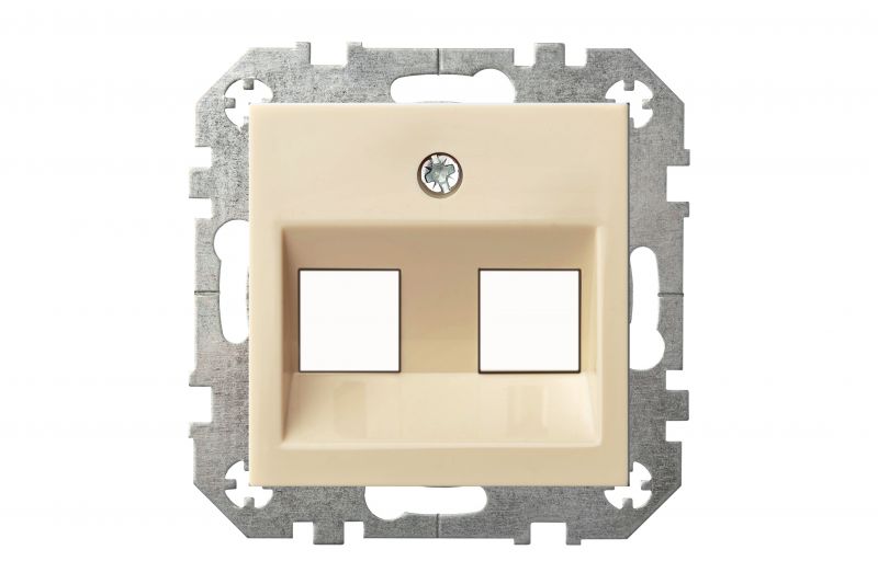 AIKL-002-01.E/S  Cover plate for 2xRJ45 connectors (AMP standart), w/f - Image 2