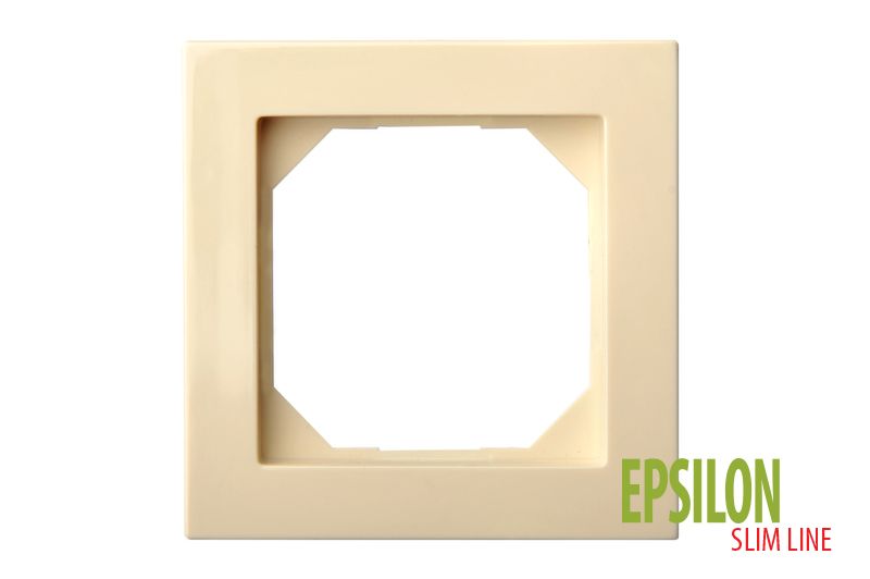 K14-145-01.E/S 1-gang frame, Epsilon SlimLine - Image 1