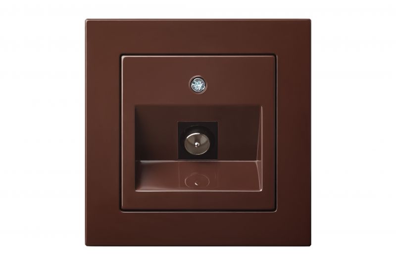 ITVL-1-01 E/R TV socket with "F" type connection, without frame - Image 1