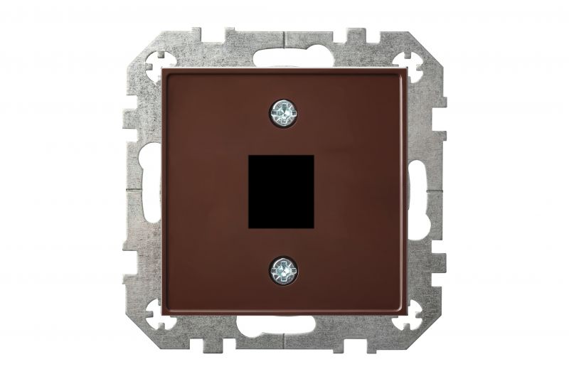 AIKL-011-01 E/R  Cover plate for 1xRJ45 connectors (AMP standart), w/f - Image 2
