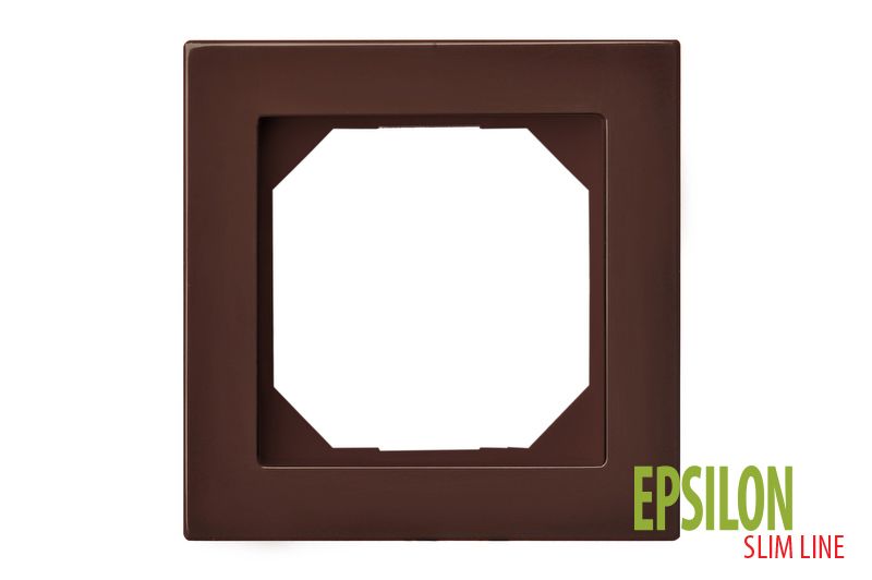 K14-145-01 E/R 1-gang frame Epsilon SlimLine - Image 1