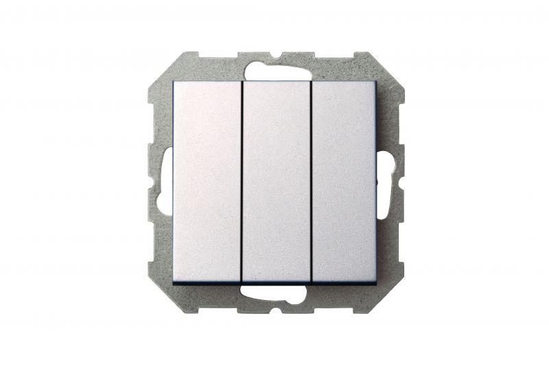 IJ3.16-001-01.E/Mt  Flush mount. 3x swich with LED, w/f - Image 2