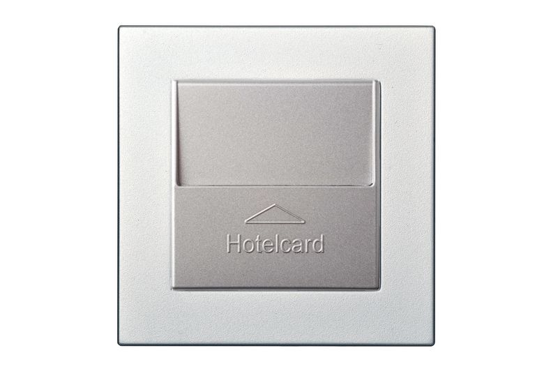 IVKJ2.10-204-01.E/Mt Key card holder, with push-button switch,10A w/f - Image 1