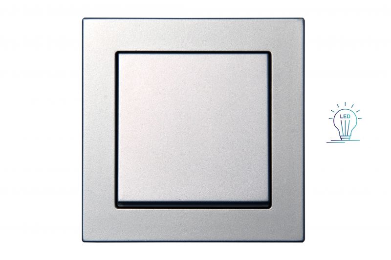 ISR-007-01.E/Mt LED impulse dimmer"lead edge"switch, LED 8-105W, w/f - Image 1