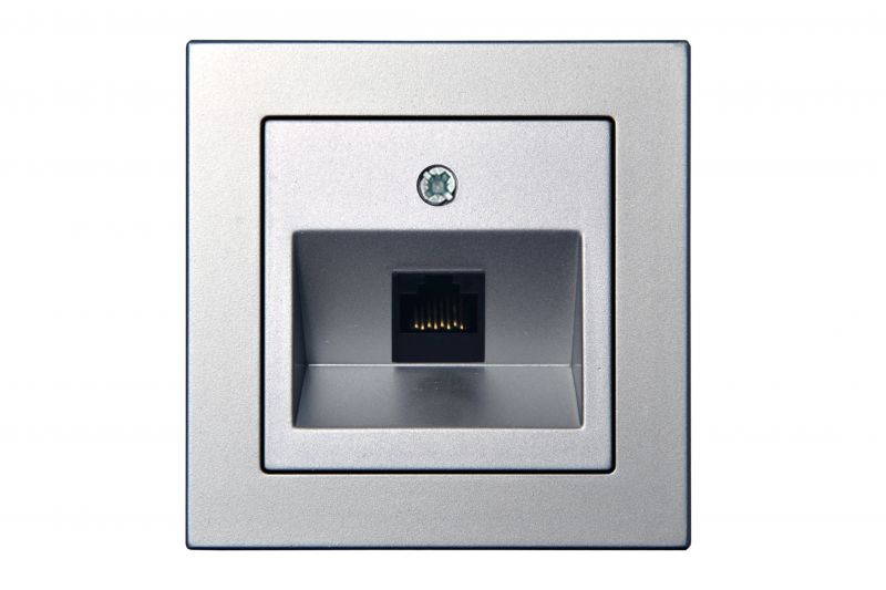 IKL-001-01.E/Mt Flush.mount.computer socket RJ45 CAT6e, w/f - Image 1