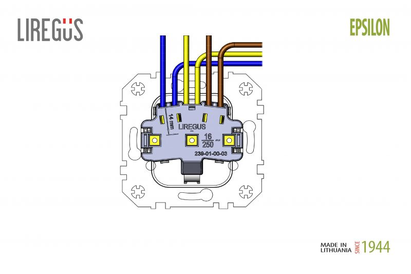 IKL16-208-01.M/WM Il.kist.lizd.spyruokl.kont.su izem.IP44"Profi"balta.mat.16A.b/r - Nuotrauka 3