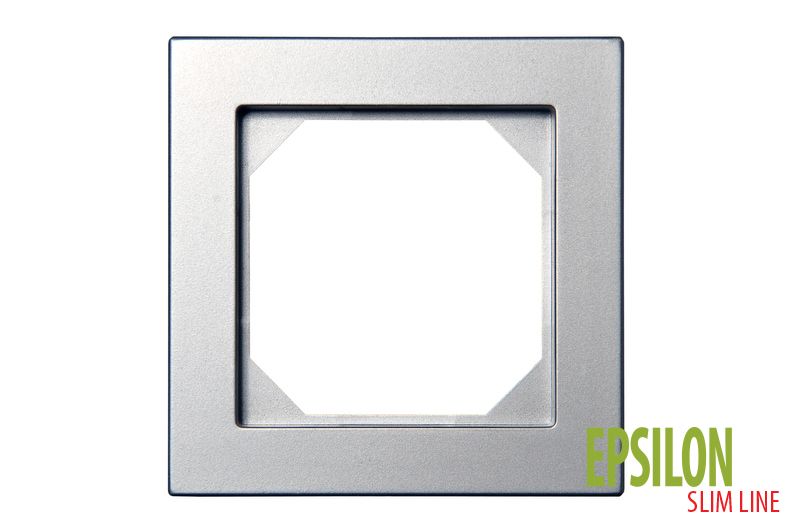 K14-145-01.E/Mt 1-gang frame. Epsilon SlimLine - Image 1
