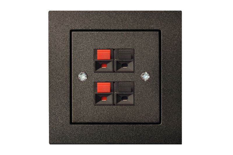 IGL-4-01.E/J Loudspeaker connection socket, double - Image 1
