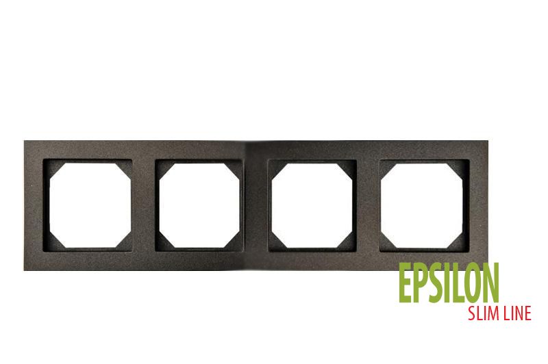 K14-145-04.E/J  Remelis juodas, Epsilon"SlimLine"13mm - Nuotrauka 1