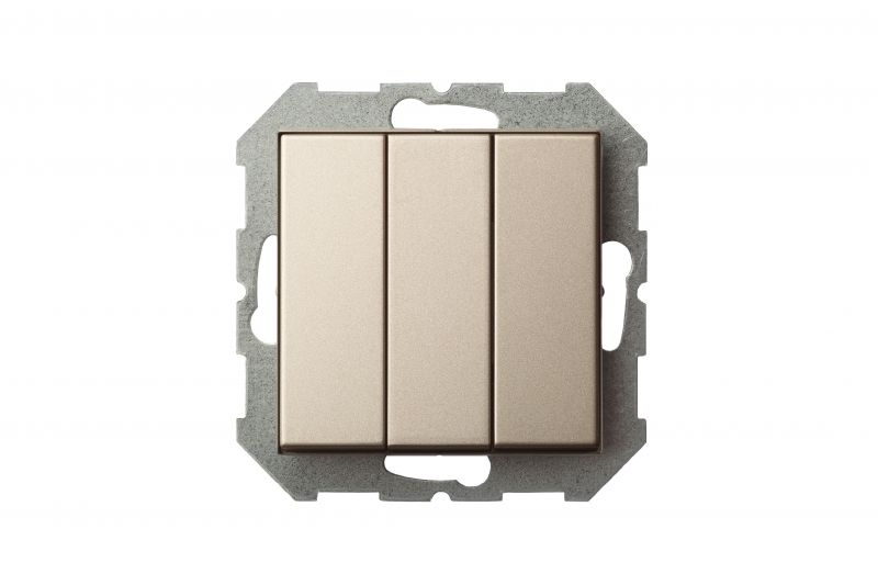 IJ3.16-001-01.E/Ch Flush mounting 3x switch, w/f - Image 2