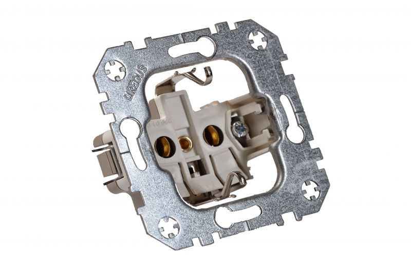 IKL16-208-01.E/Ch Flush mount.SCHUKOsocket outlet with hinged cover, spring cont.IP44, w/f - Image 3