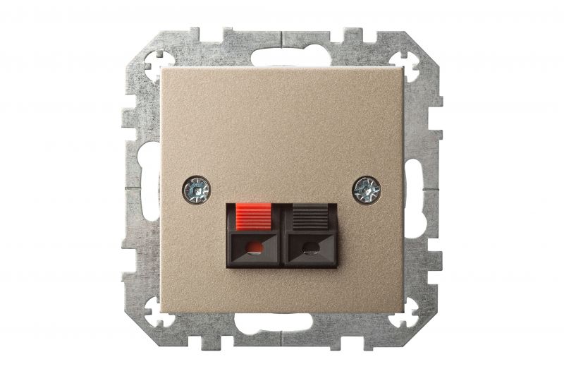 IGL-2-01.E/Ch  Flush mounting loudspeaker socket, 1-loudsp., w/f - Image 2