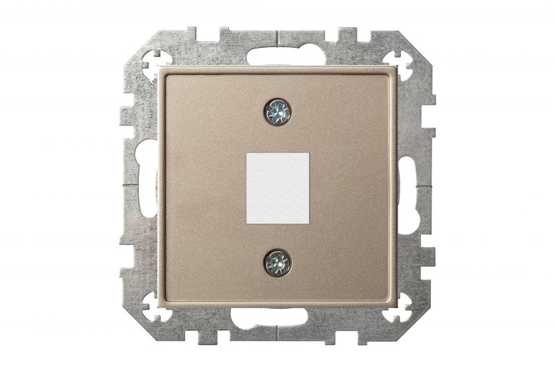 AIKL-011-01.E/Ch  Cover plate for RJ45 connectors (AMP standart), w/f - Image 2