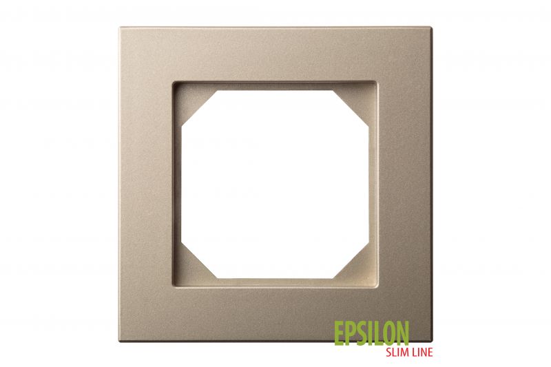K14-145-01.E/Ch  1-gang frame Epsilon SlimLine - Image 1