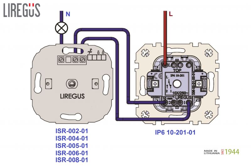 ISR-002-01.A/B  Svies.stipr.reguliat.kaitr./halog.lempoms 40-400W/PVC blisteryje/ b/r - Nuotrauka 5