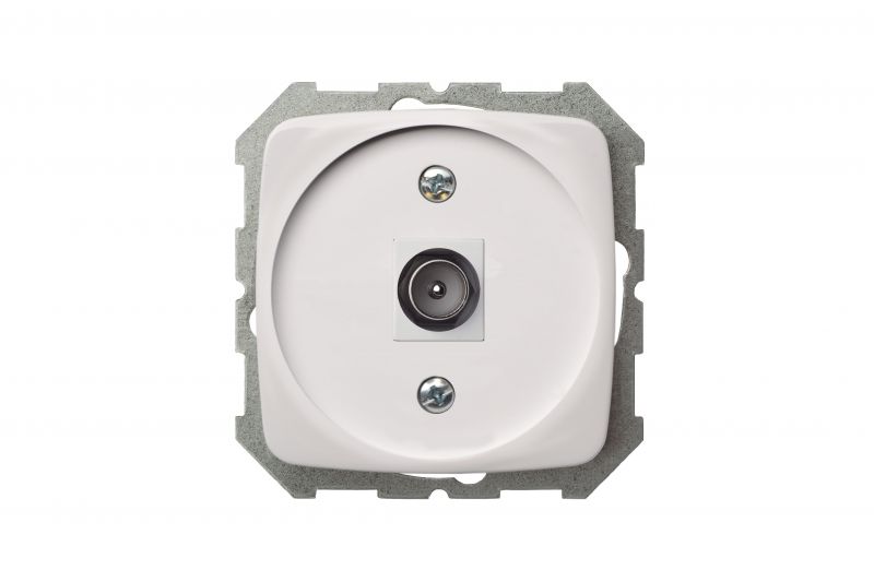 ITVL-1-01 A/B  Flush mount.TV socket with "F" type connection, w/f - Image 2