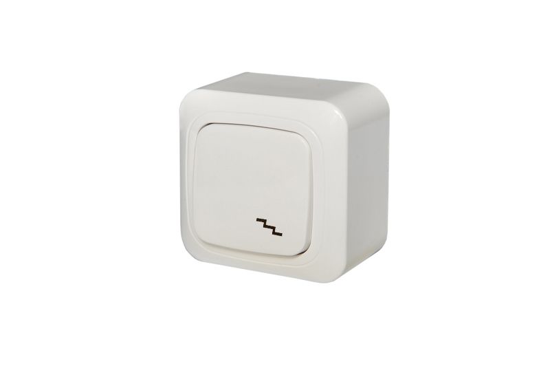 PP6.10-012 A/B Surface mounting 2-way switch, white - Image 2