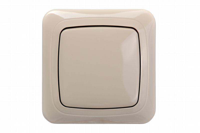 IJ1.10-004-01 A/S Flush mounting 1x switch with luminios indicator, w/f - Image 1