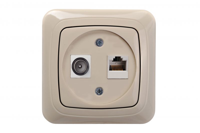 ITVKL-1-01 A/S Įl.TV ir komp. liz. RJ45 kat.6e b/r - Nuotrauka 1