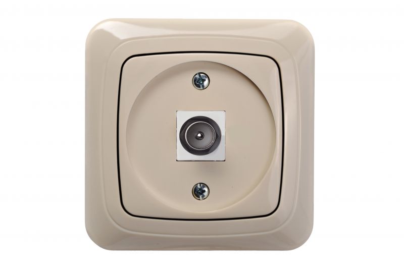 ITVL-1-01 A/S  Flush mount.TV socket with "F" type connection, w/f - Image 2
