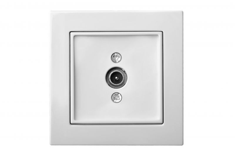 IAL-1-01 A/S Flush mount.TV socket,  ending, w/f - Image 1