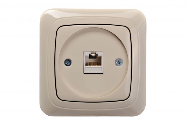 IKL-001-01 A/S Flush.mount.computer socket RJ45 CAT5e, w/f - Image 2